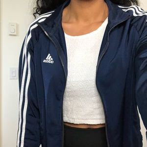 Blue Adidas Track Jacket